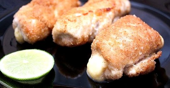 Рулеты из индейки с сыром