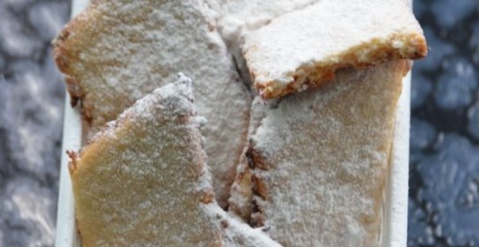 Постное лимонное печенье