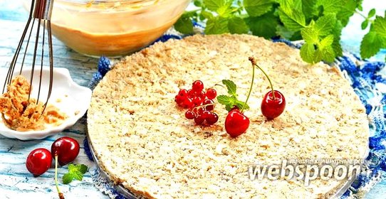 Хрустящая прослойка для торта