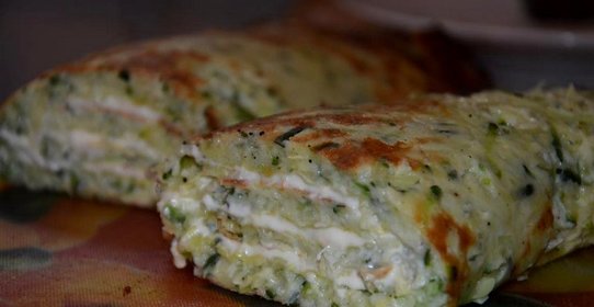 Кабачковый рулет