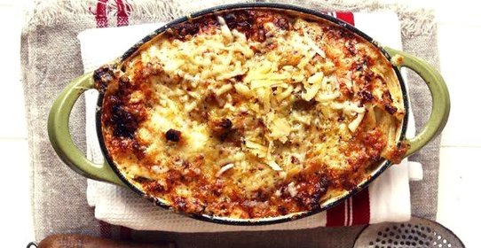 Паста с сыром чили