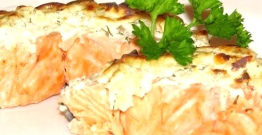 Горбуша, запеченная в фольге