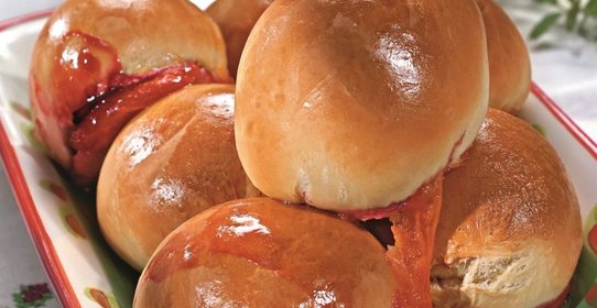 Пирожки со сливами