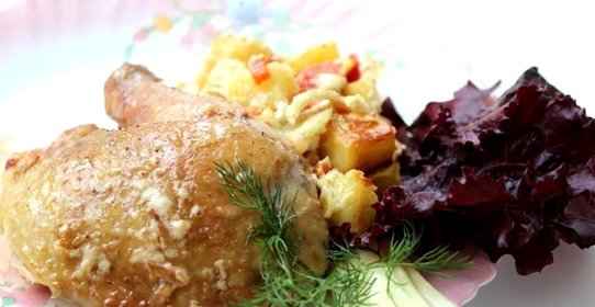 Курица с сельдереем