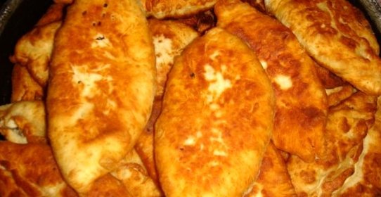 Пирожки воздушные жареные