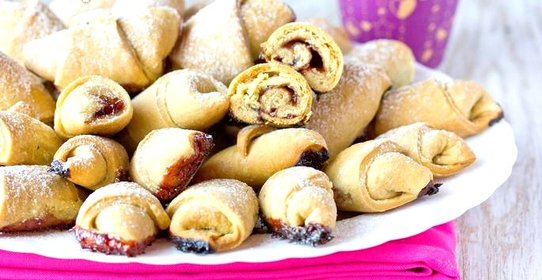 Рогалики с джемом «Завертушки»