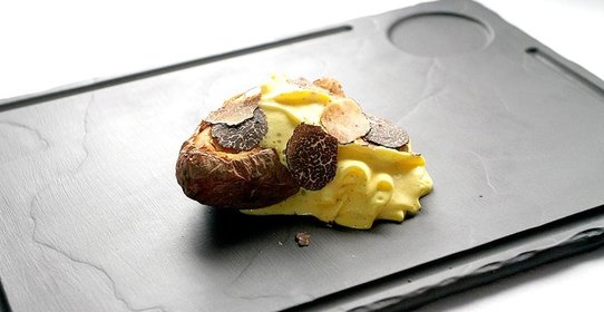 Беременная трюфелем картошка