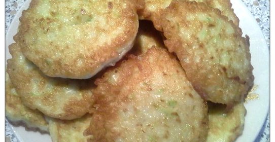 Оладьи из кабачка