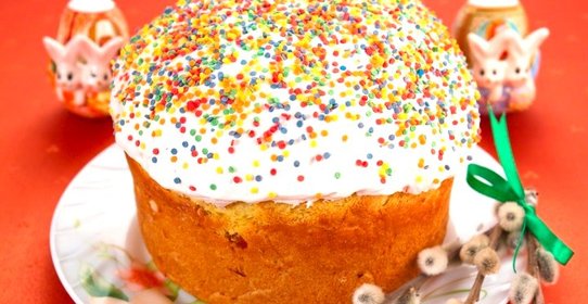 Кулич шафрановый