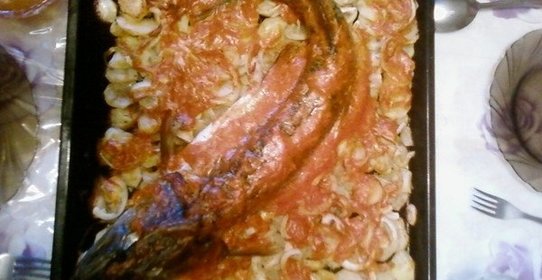 Рыба, запеченная в духовке