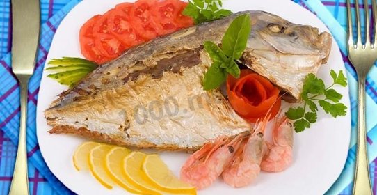 Вомер запеченный в духовке