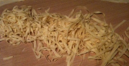 Домашние итальянские макароны (лапша)