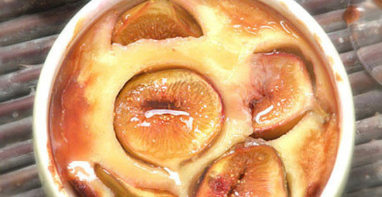 Клафути с инжиром в винном сиропе