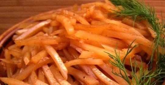 Картошка по-корейски