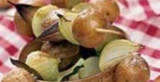 Картофель (рецепт для барбекю)