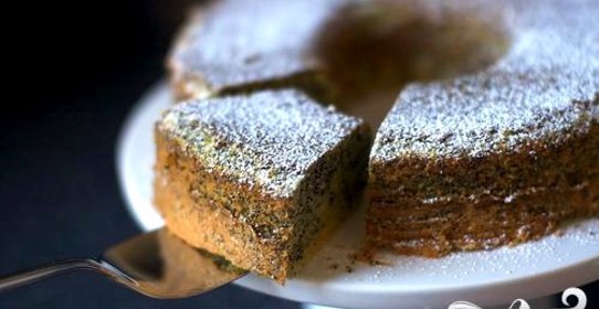Пирог лимонно-маковый