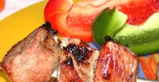 Шашлык из лосятины