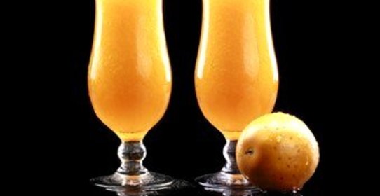 Апельсиновый пунш с маракуйей и личи