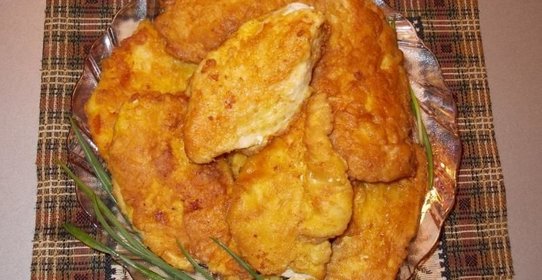 Шницель из куриной грудки