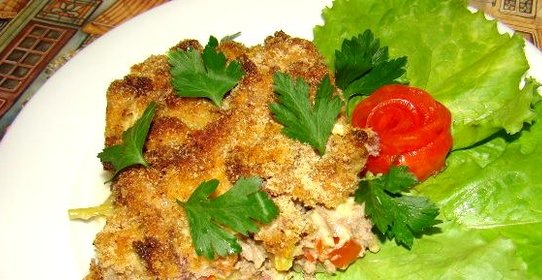 Цветная капуста со свининой