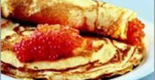 Блины из гречневой и пшеничной муки