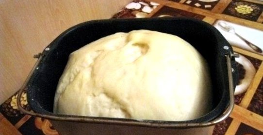 Тесто для плюшек в хлебопечке