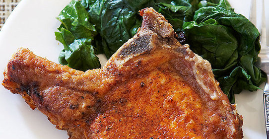 Пряные свиные отбивные