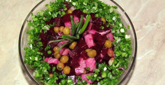 Винегрет с сельдью