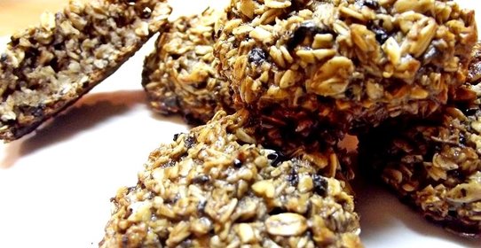 Грубое овсяное печенье