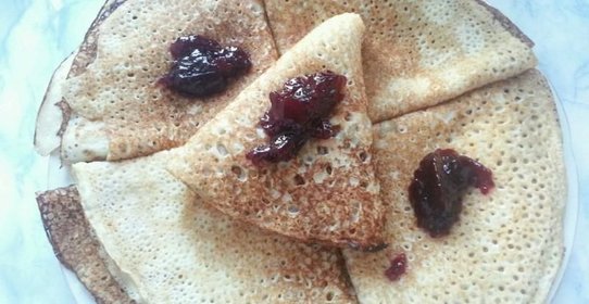 Ажурные блинчики на кефире