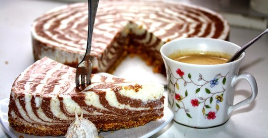 Творожный торт без выпечки