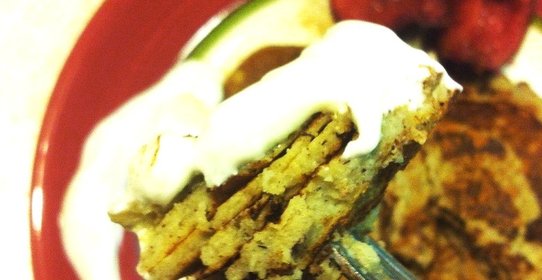 Бананово-гречневые оладьи