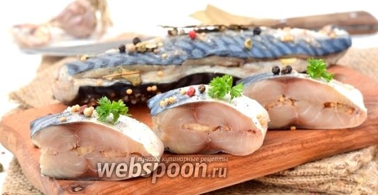 Скумбрия солёная в морозильной камере