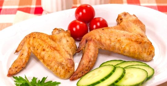 Куриные крылышки, запеченные со специями