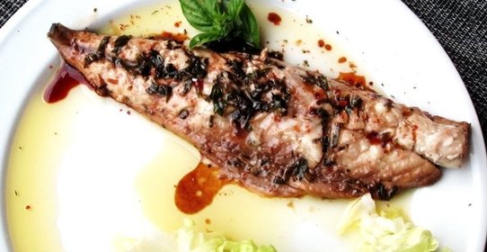 Скумбрия в горячем маринаде