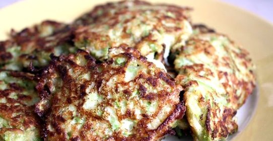 Котлеты из кабачков с овсянкой