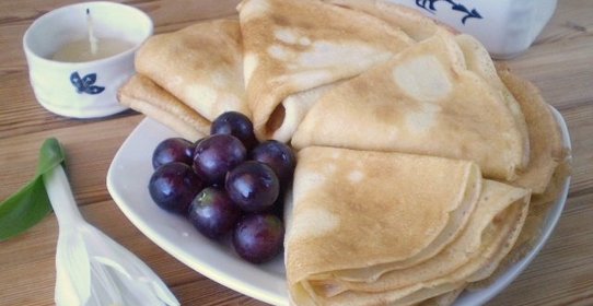 Блины без дрожжей