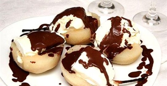 Десерт из груши