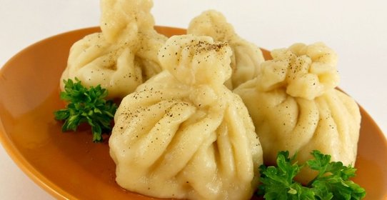 Хинкали со свининой