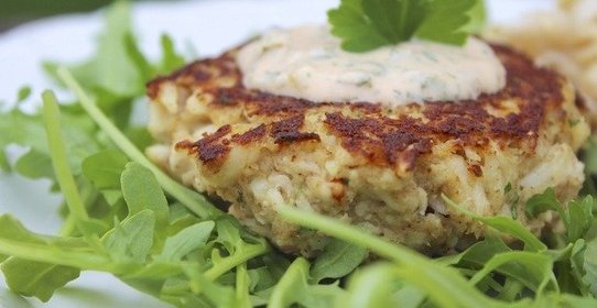 Крабовые лепешки