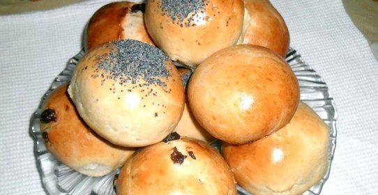 Мягкие домашние булочки