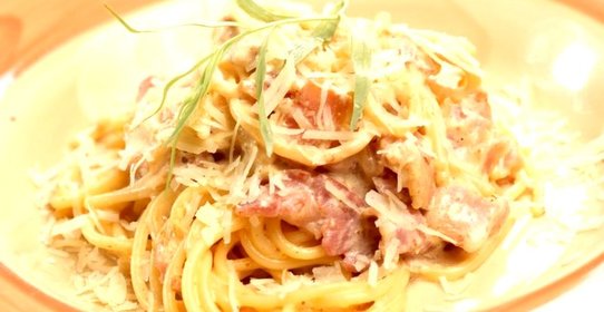 Паста карбонара «Pasta alla carbonara»