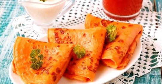 Томатные блины