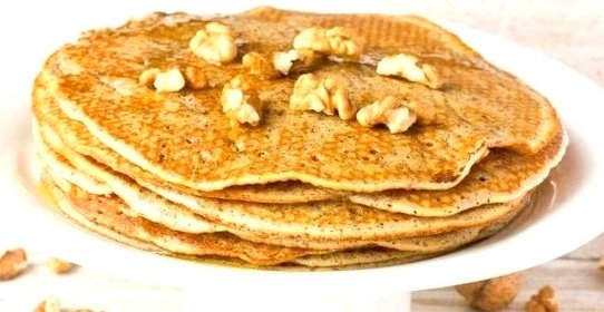Блины с грецким орехом