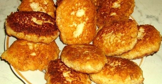 Картофельные биточки на молоке