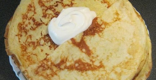 Блины с сыром