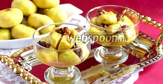 Инжир, запечённый с мёдом и орехами