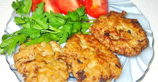 Отбивные из фарша