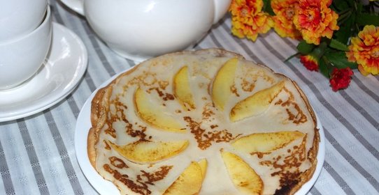 Блинчики с припеком