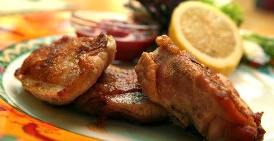 Курица, маринованная в кофейном маринаде